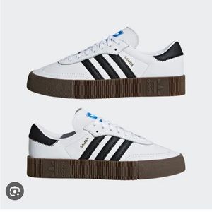 NWOT Adidas Sambas Platform
